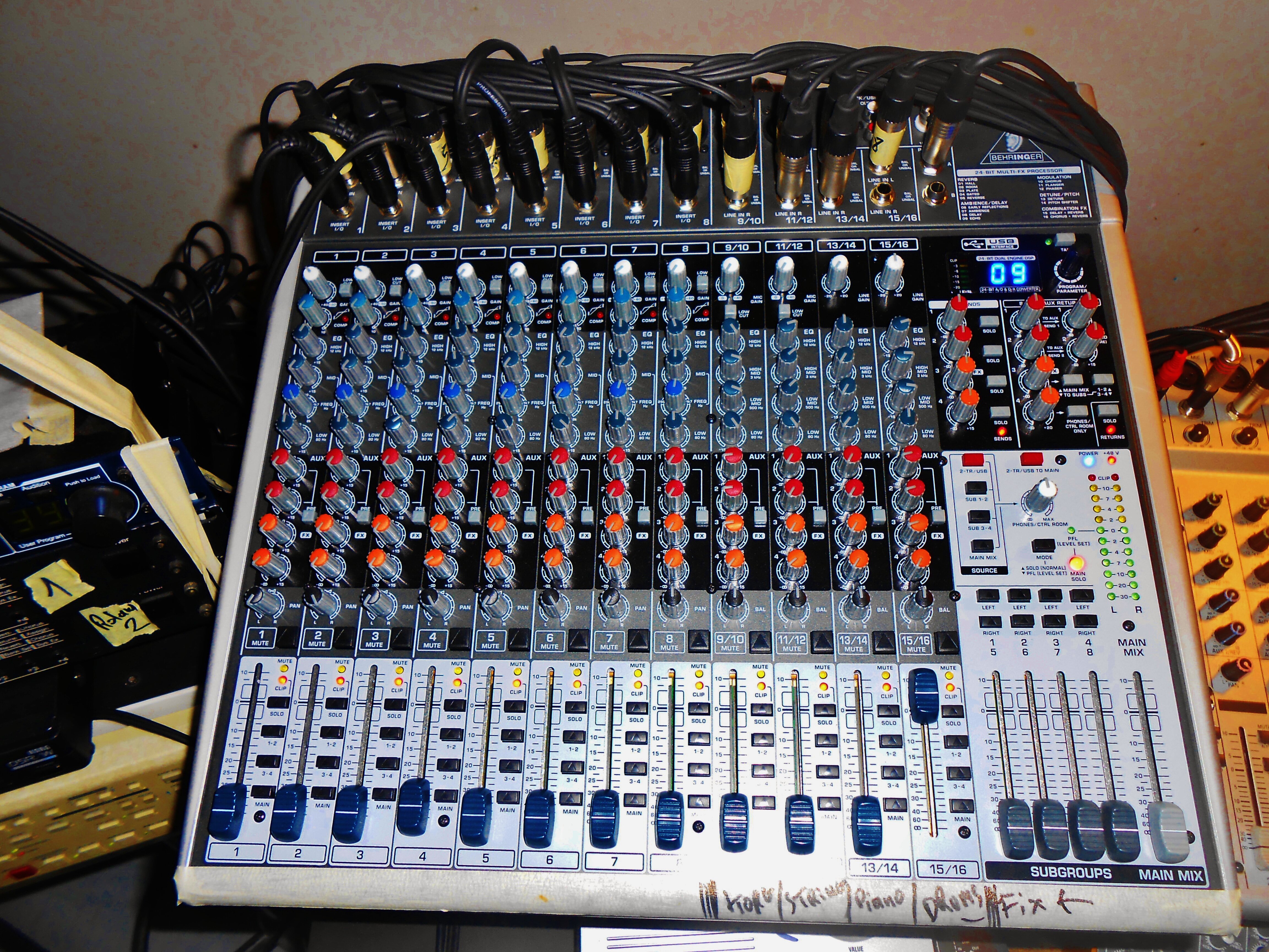 Behringer Xenyx X2442 USB mixer